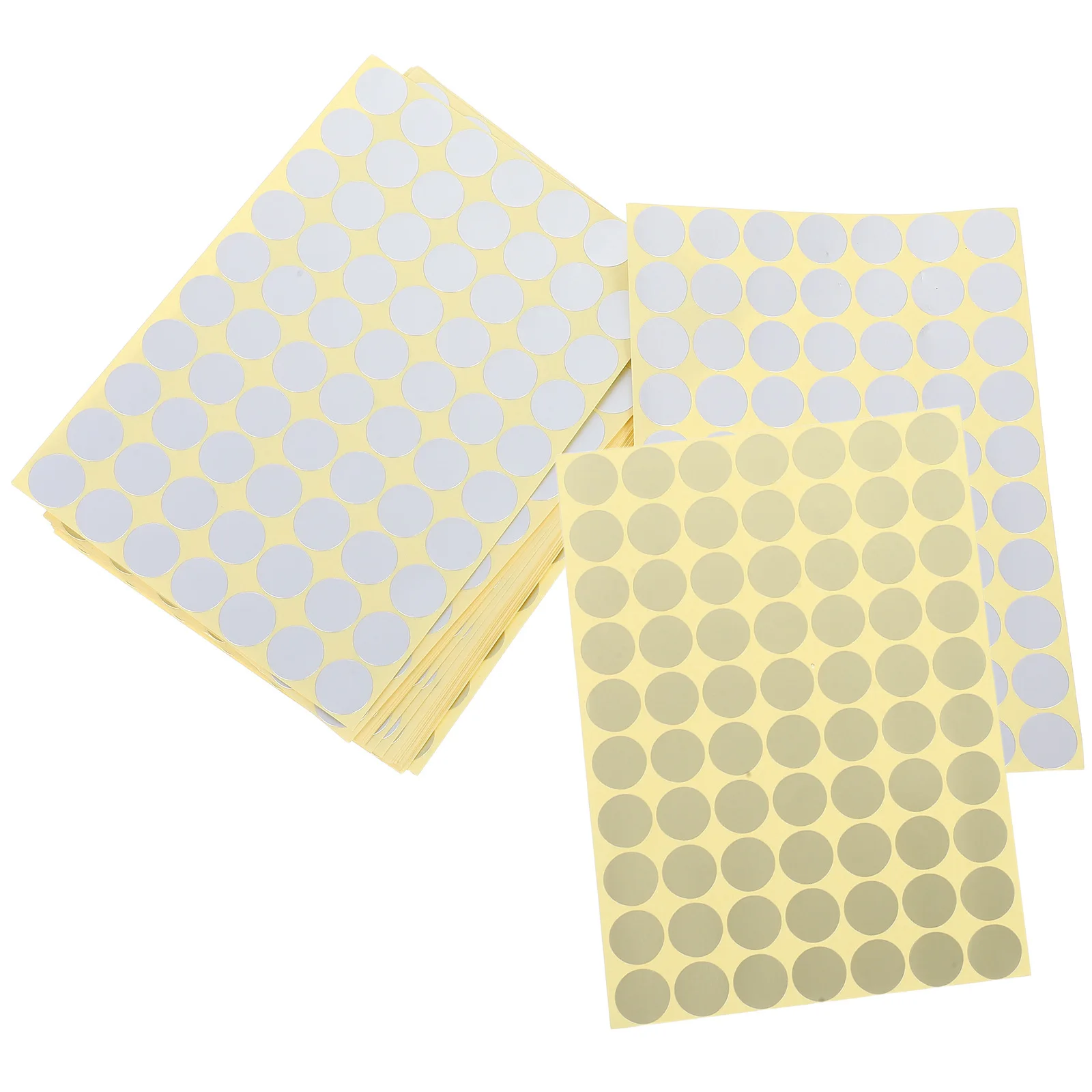 

30 Sheets Color Coding Labels 19Mm Golden Silver 16 Colors Round Stickers Adhesive Label For Classroom Office Organization