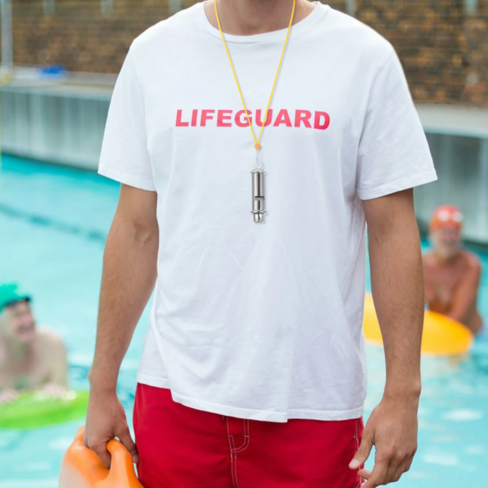 นกหวีดฉุกเฉิน สแตนเลส เสียงดัง โลหะ พกพาสะดวก สำหรับเดินป่า ตั้งแคมป์ นกหวีดเอาตัวรอด พร้อมสายคล้องคอ สำหรับกิจกรรมกลางแจ้ง