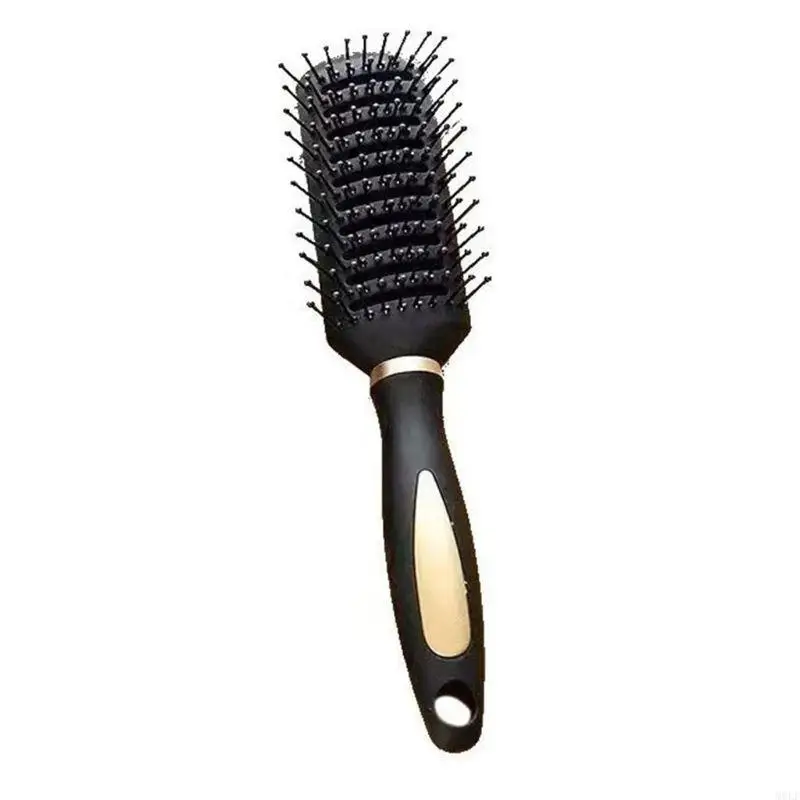 Molf 1pc Massage Oval Hair Comb Comb Vòng hình chữ nhật chống lại không khí khử tĩnh điện
