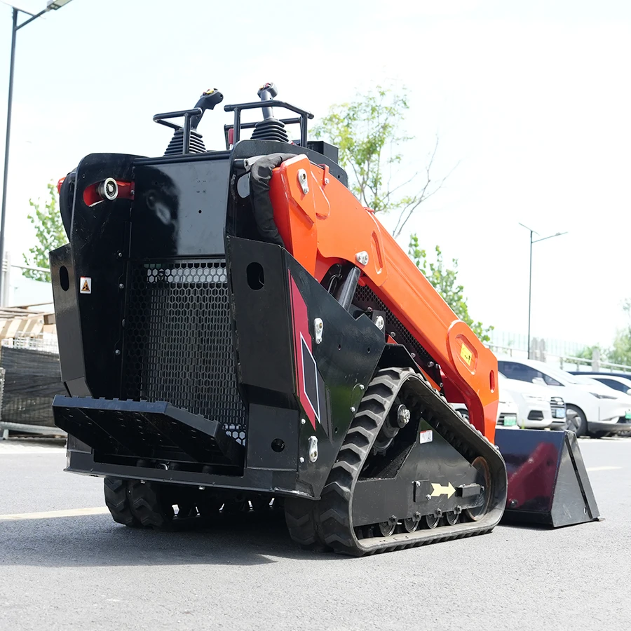 Free Shipping Mini Skid Steer Loader Euro 5 CE EPA Multifunctional Fully Hydraulic Mini Loader Skid Steer With Attachments