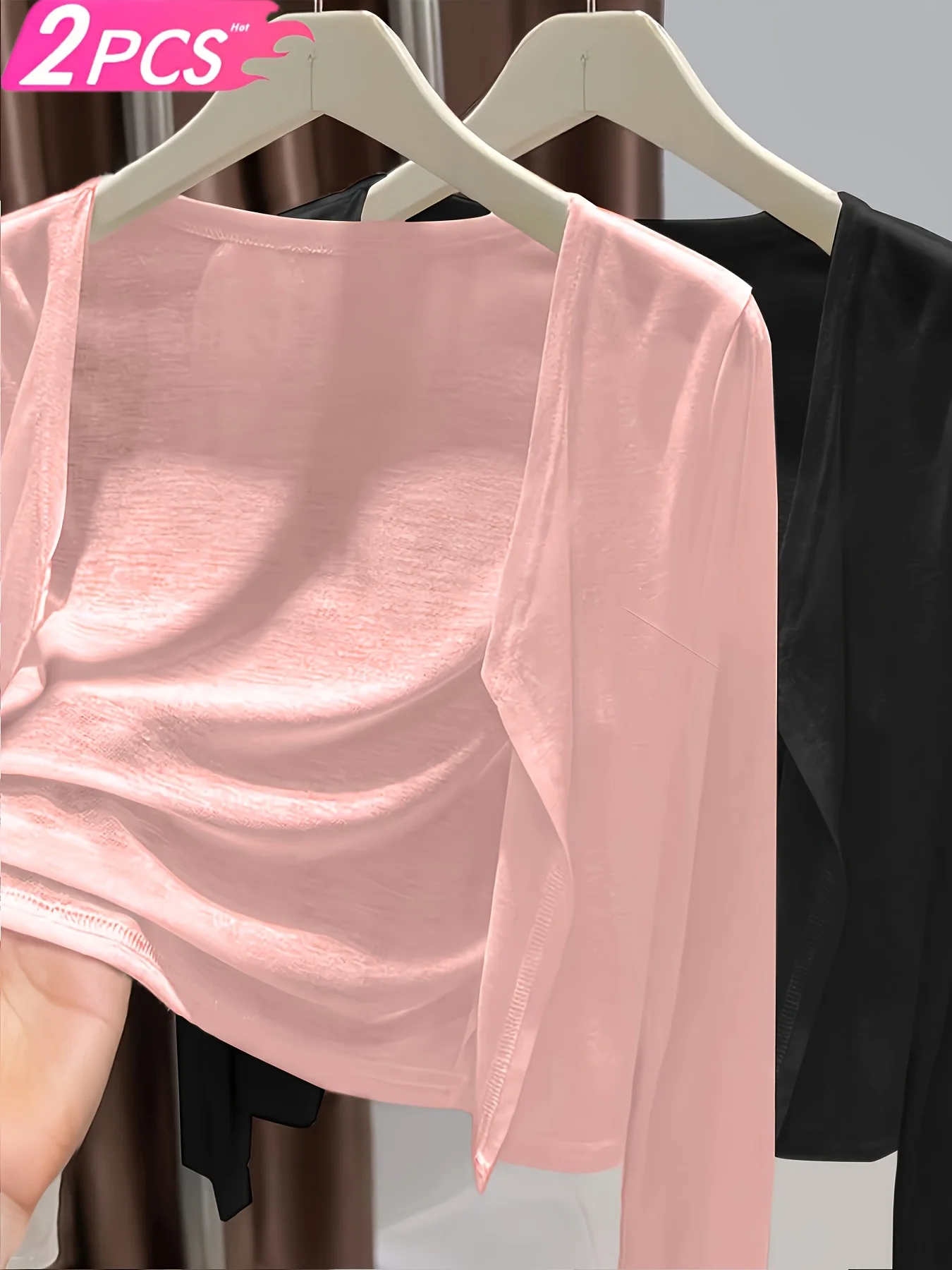 

Trendy Fashion Resort Wear Lightweight Breathable 2-Piece Set Cardigan