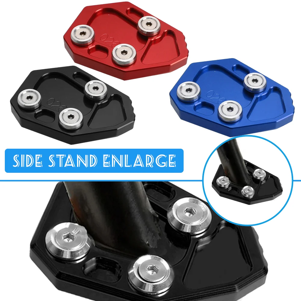 

S 1000RR CNC Side Stand Pad Enlargement Plate Kickstand Extension For BMW S1000RR S1000 RR 2010 2011 2012 2014 2013 Motorcycle