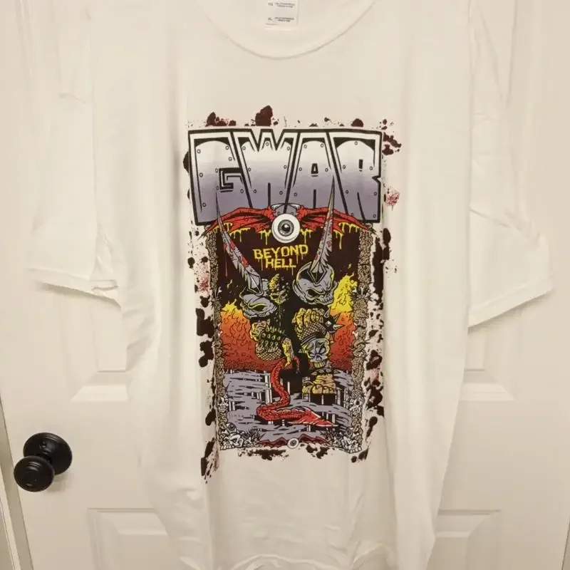 Original Gwar Beyond Hell Tour T Shirt Size Xl Label Early 2000'S