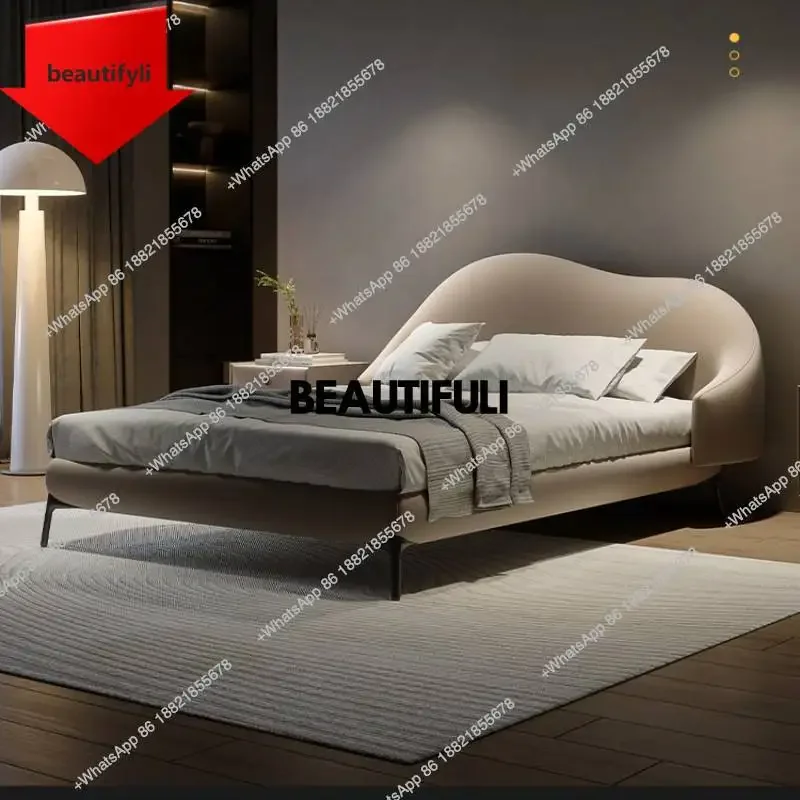 

Q181 Pretty Elegant Queen Bed Platform European Unique Luxury Bedroom Headboards Bed Sets Lit Pliable Camas Matrimonial Furnitur