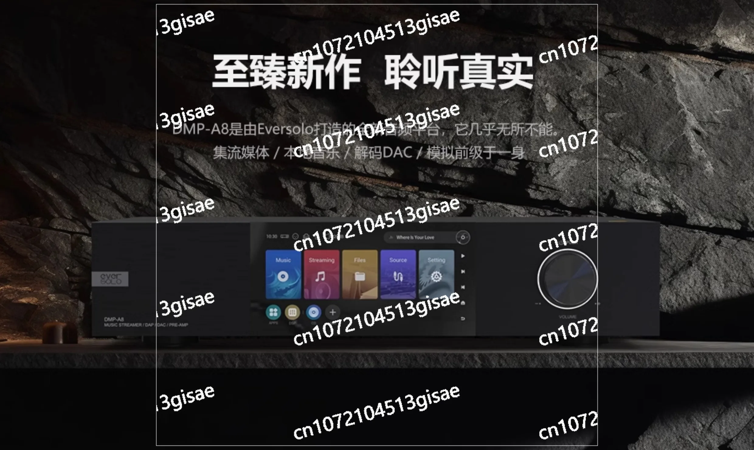 Digital Broadcasting Decoding High Fidelity All-in-one Machine, Eversolo High-end DMP-A8