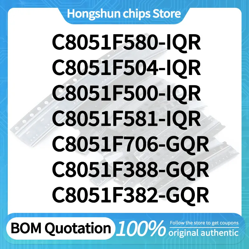 

C8051F580 C8051F504 C8051F500 C8051F706 C8051F388 C8051F382-GQR C8051F581-IQR Standard version