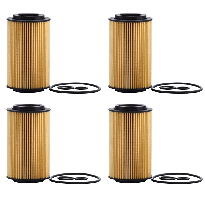 Well 4X Engine Car Oil Filter For W204 C-Class W212 E-Class For OM651 A6511800109