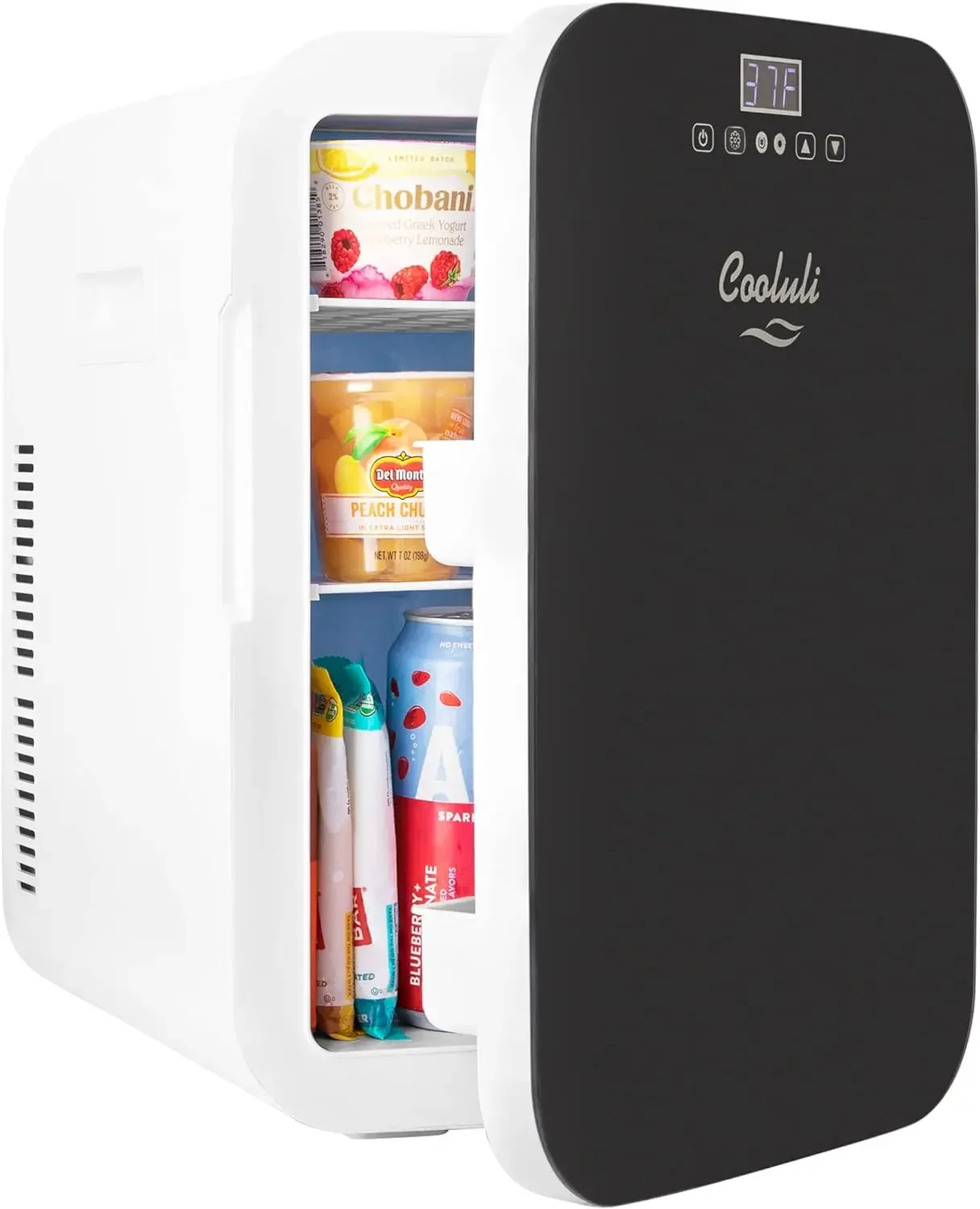 Mini fridge for bedrooms, university dorms - digital temperature controlled mini fridge for food, drinks, skin care, breast milk