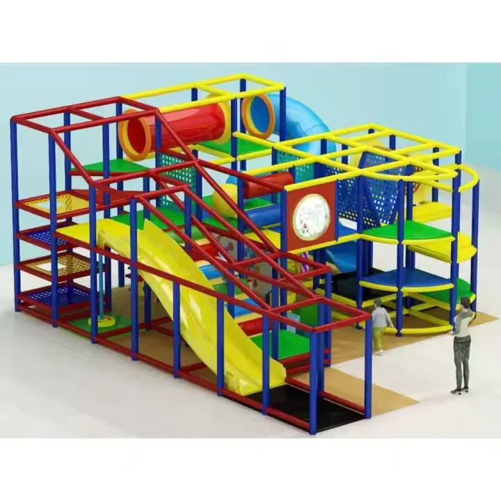High-Quality Indoor Playgrounds Commercial Kids Playground Customized Indoor Playgrounds Equipment Set for Children