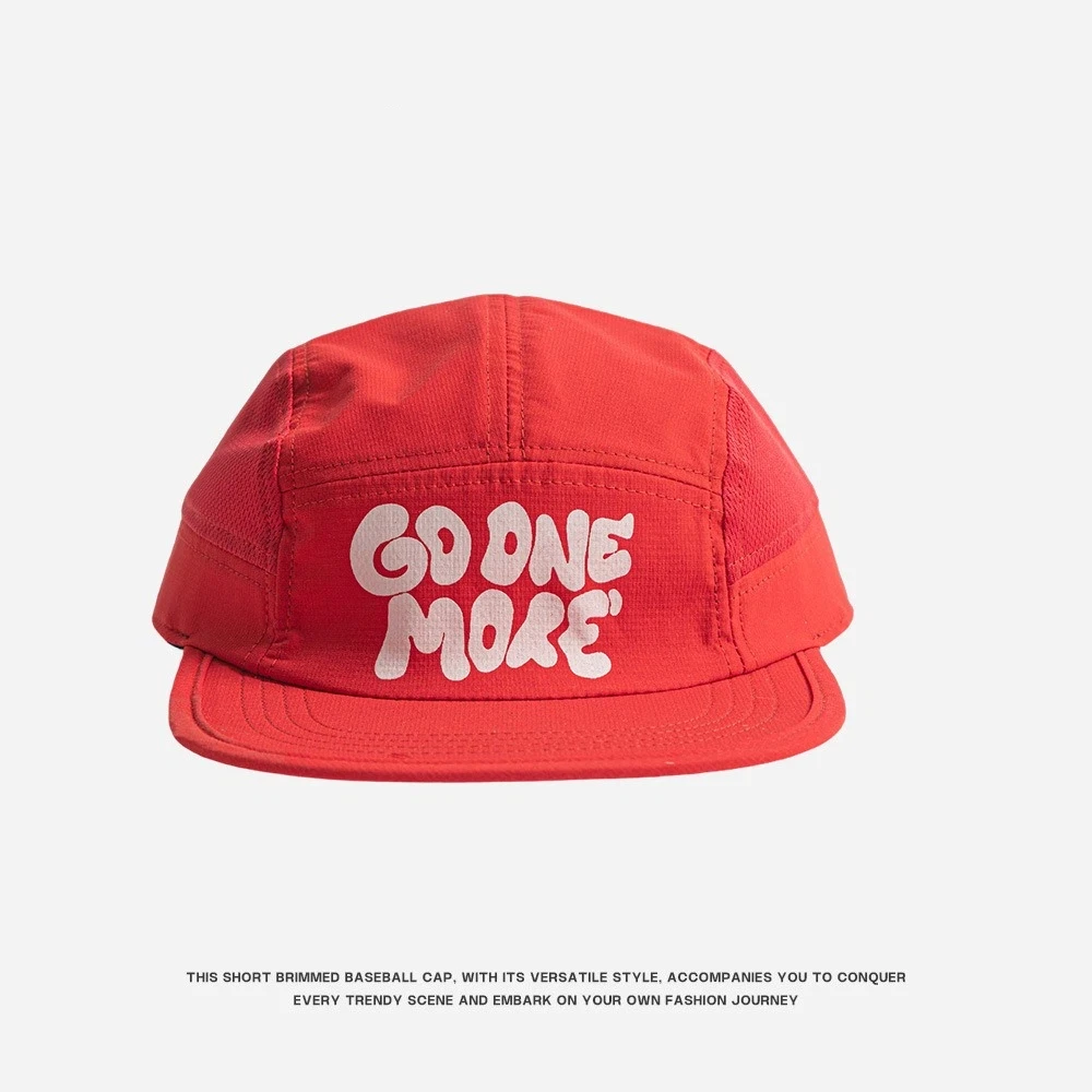 Fashion Thin Baseball Cap Quick-dry Flat Brim Sports Mesh Cap Breathable Sun Protection Sun Hat Summer
