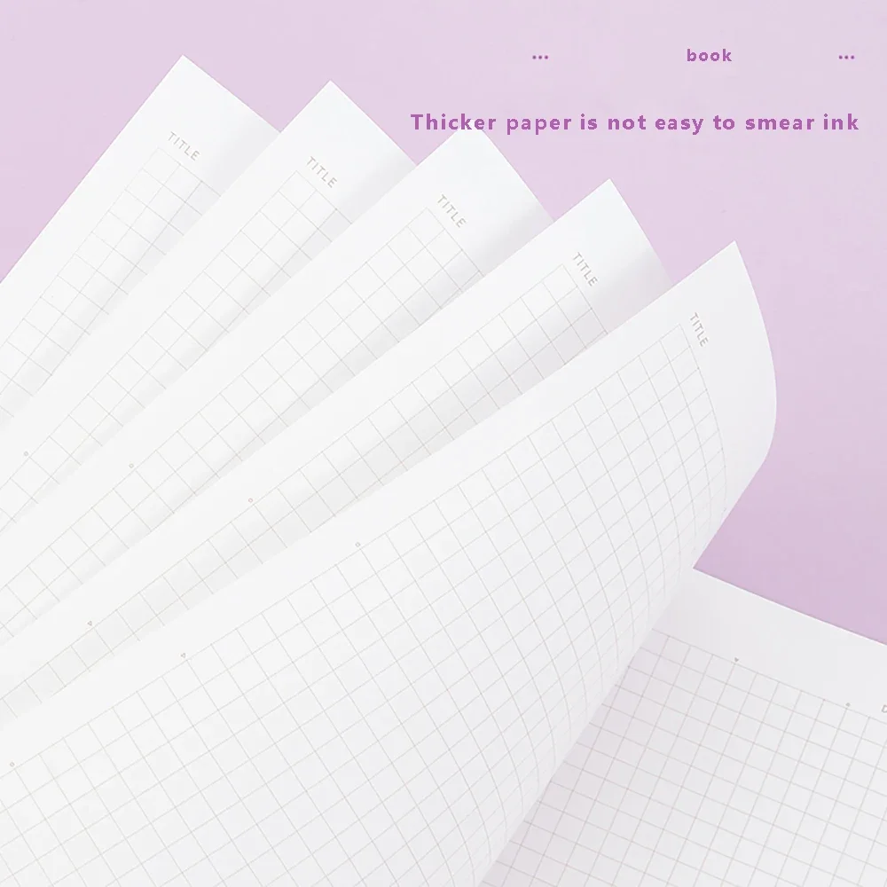 Japan\'s PILOT Notebook Limited A5/B6 Ultra-thick College Students High-value Small Square Grid Kawaii Diary Notepads Stationery