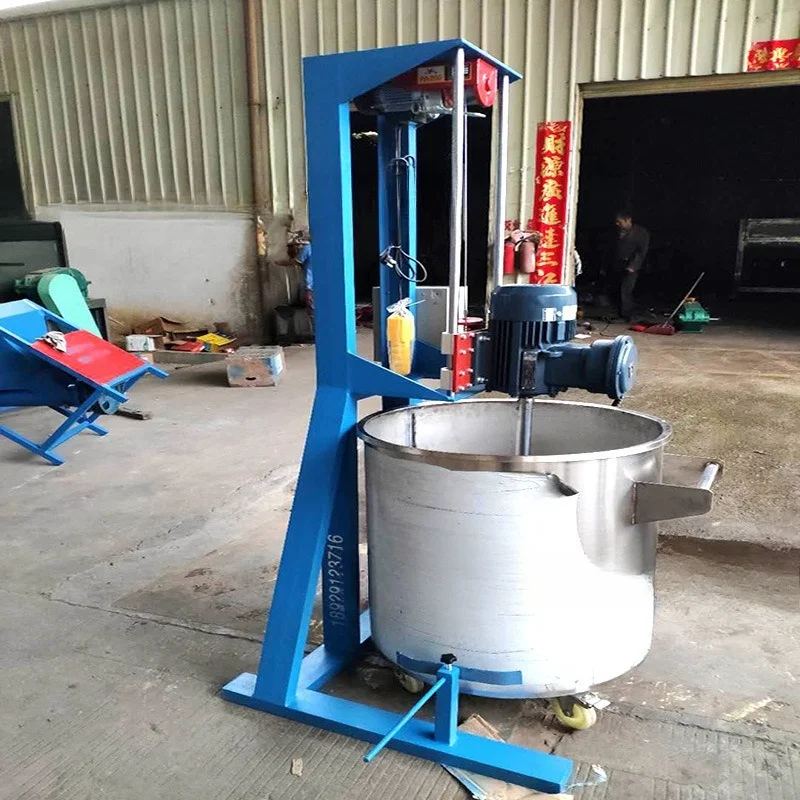 Penyebar kecepatan tinggi laboratorium, peralatan mixer listrik efisiensi tinggi