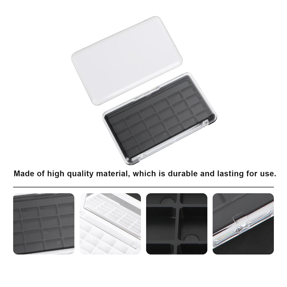 24칸 파우더 홀더 립밤 용기 메이크업 팔레트 화장품 도구 리필 가능한 팔레트 빈 아이섀도우 디쉬