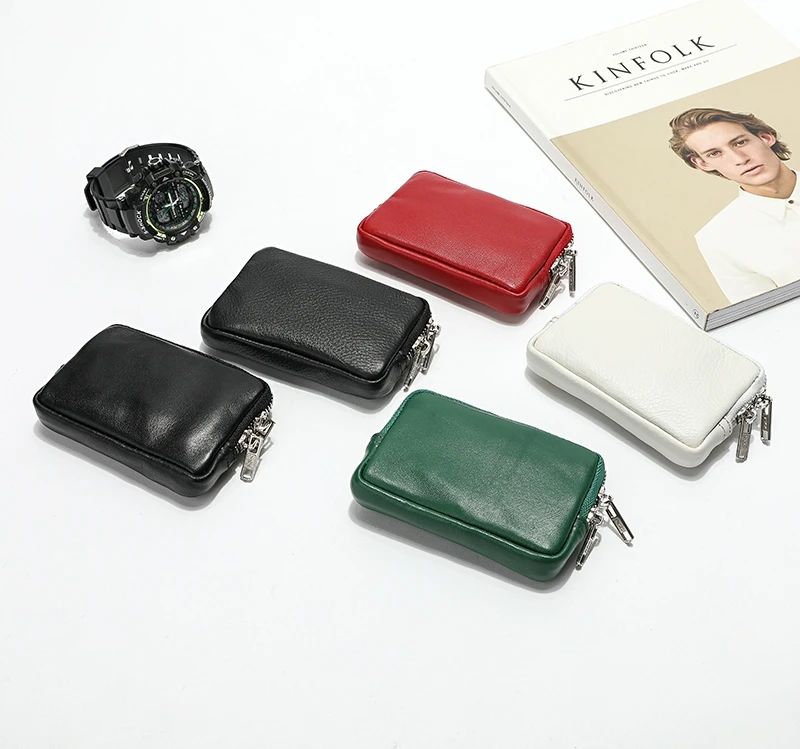 Japanese Youth Purse Handbags Fashion Men Genuine Leather Wallet Brand Small Bag Casual Student Male Handbags and Wallets