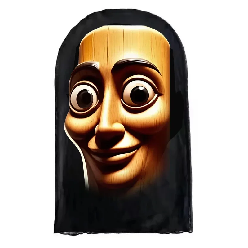 3D-Gedruckte Netz-Vollgesichtsmaske TungTungTung Sahur Lustige Cosplay-Maske Herren Halloween-Party Neuheit Kostüm-Requisite – Detail 3