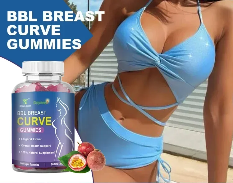 1 Bottle BBL Breast Curve Gummies Buttocks Butt Firming Breast Lifting