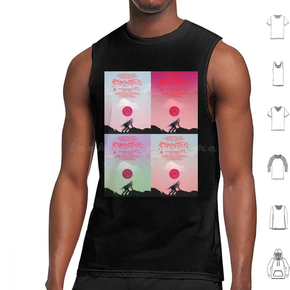 Chromatica Tank Tops Vest Sleeveless Chromatica Little Monster Little Monsters Lg6