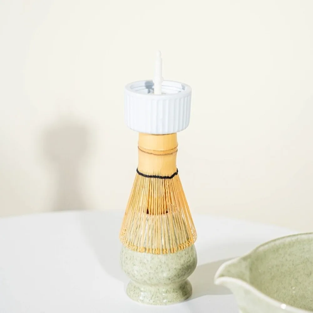 Rechargeable Electric Matcha Whisk Handheld One Button Start Portable Matcha Mixer Low Noise Quickly Whisking Egg Beater Matcha