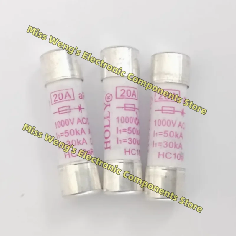 HC10aR 500ma 1A 2A 3A 4A 5A 6A 7A 8A 9A 10A 12A 15A 20A 25A 30A 32A 10*38 1000V
