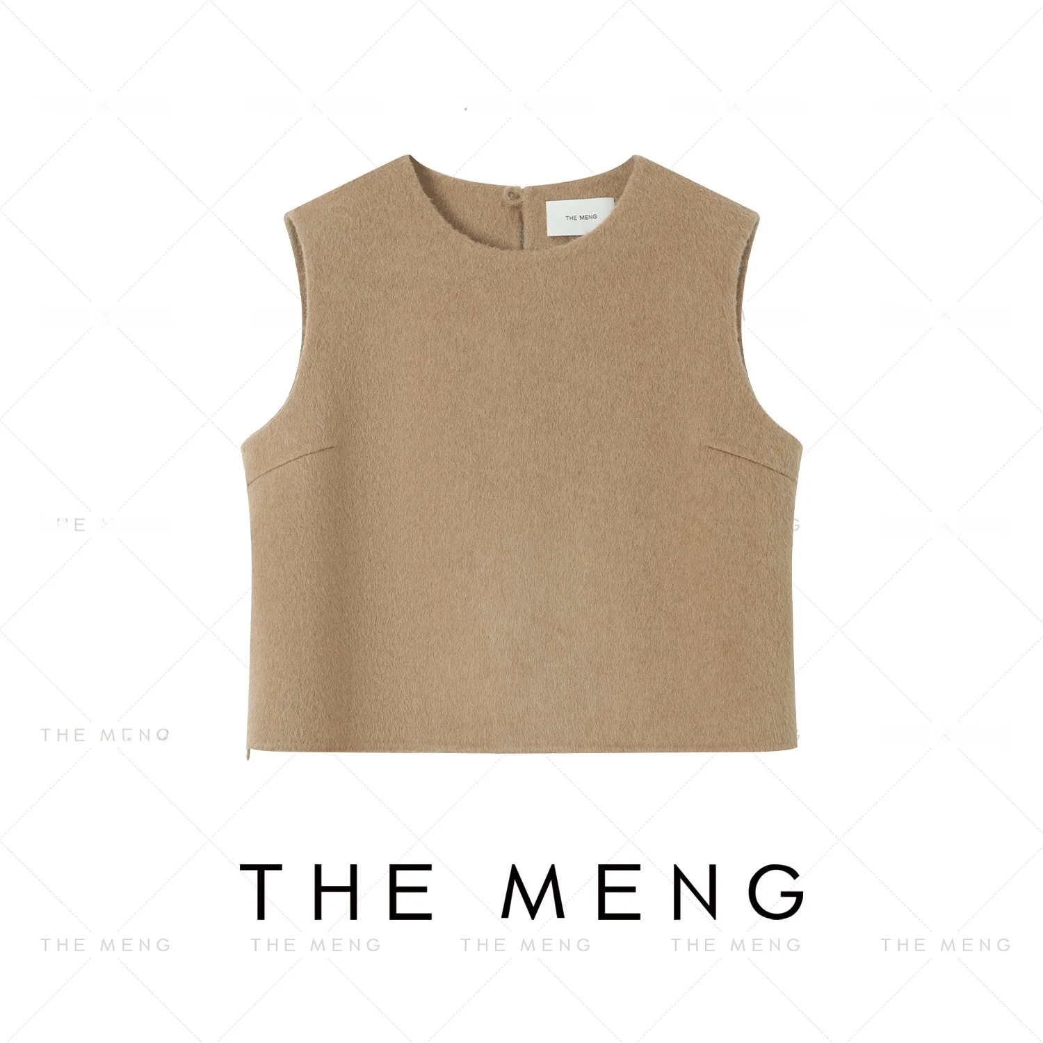 

the Meng Alashan Camel down Beautiful Merino Wool Simple Luxury Quality Set Women's Autumn Fashion Casual Style Two-Piece Suit