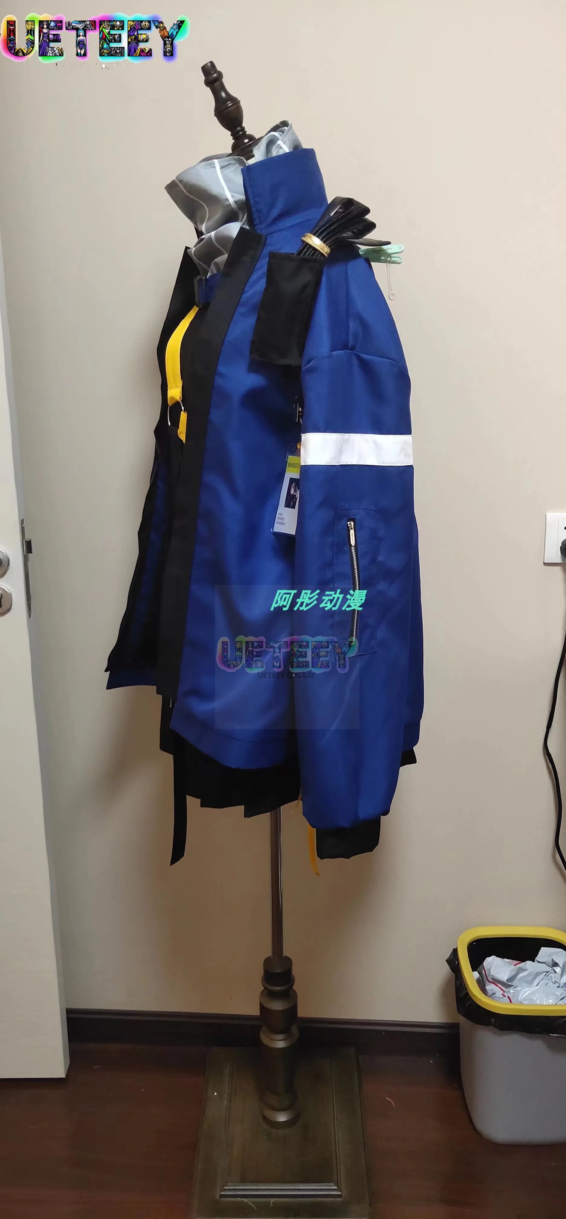 UETEEY COS الفرسان تأثيري حلي Liskarm أنيمي لعبة أنثى زي مخصص هالوين حجم مخصص #3