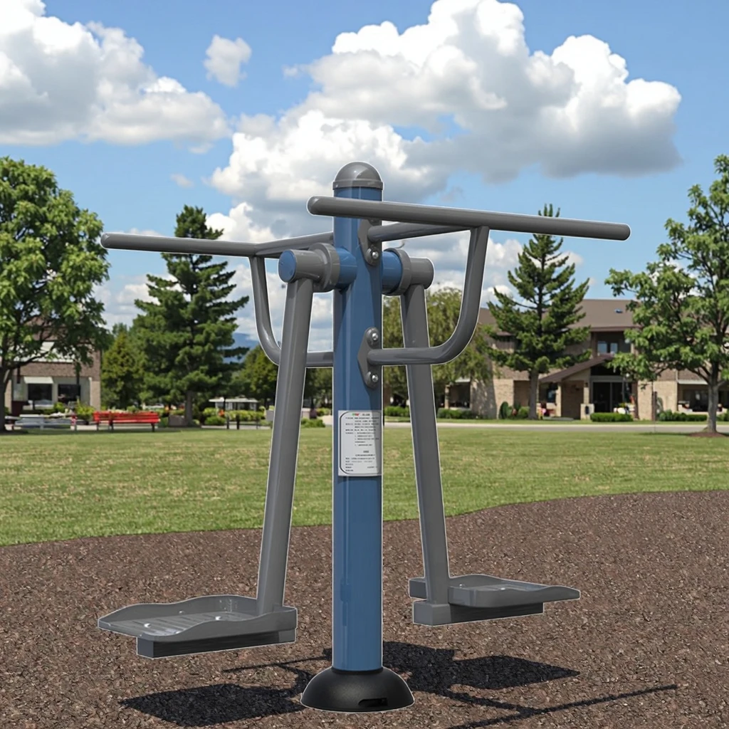 

Dual Position Steel Material Adults Landscape Real Estate & Community Parks Outdoor Fitness Equipment