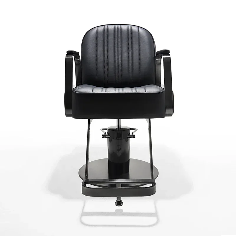 كرسي حلاق احترافي فاخر وبسيط، معدات حلاقة كلاسيكية مريحة، كرسي حلاق، أثاث تجاري قديم حديث Stuhl