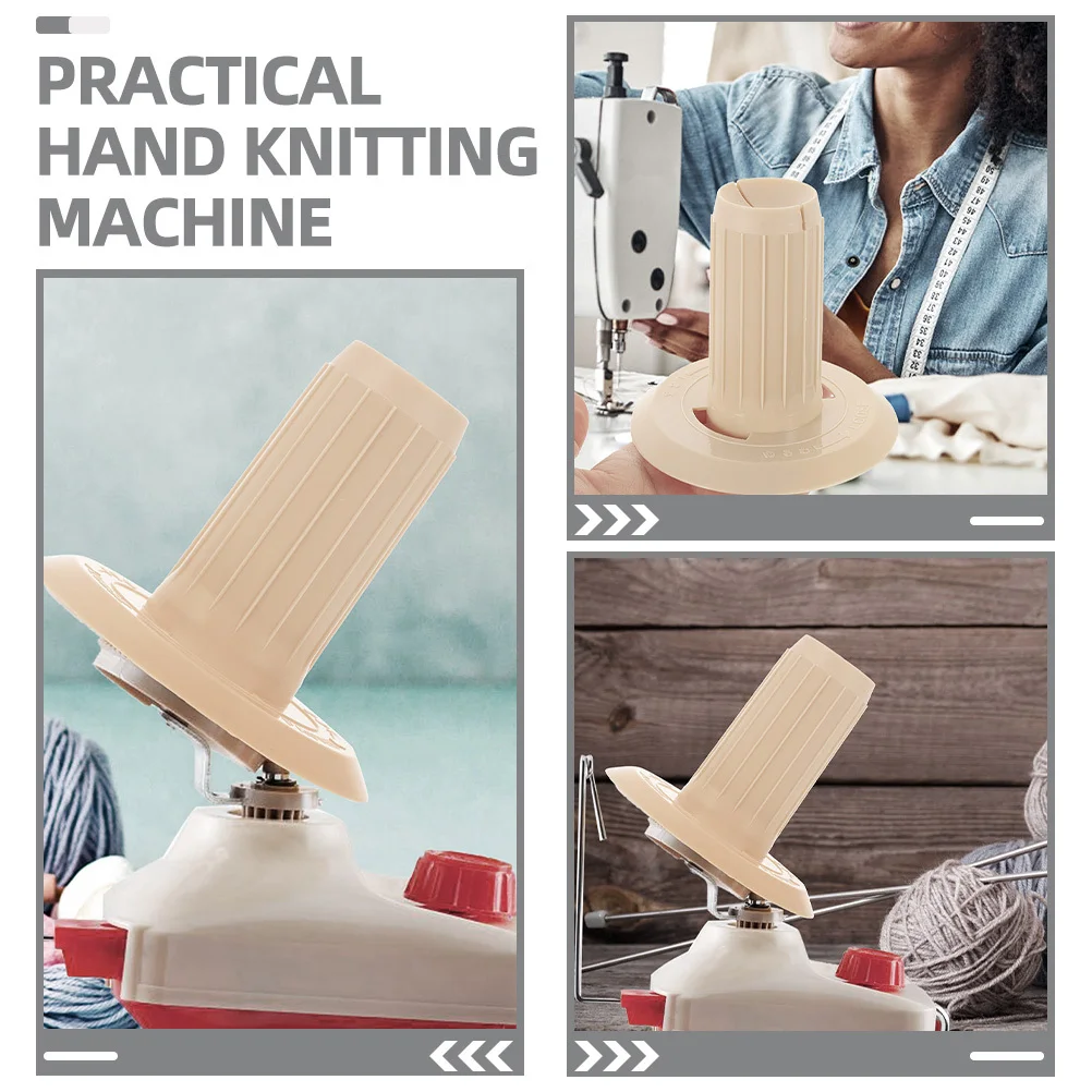 الغزل الكرة اللفاف بكرة اليد تعمل لف أداة DIY بها بنفسك الخياطة اكسسوارات المنزل الصوف الموضوع المنظم دليل الدورية