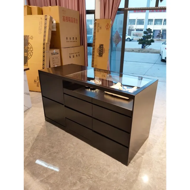 Clothing Store Nakajima Table Display Table Side Cabinet Locker Paint Decorative Cabinet Ornament Booth Display Display Table Cu