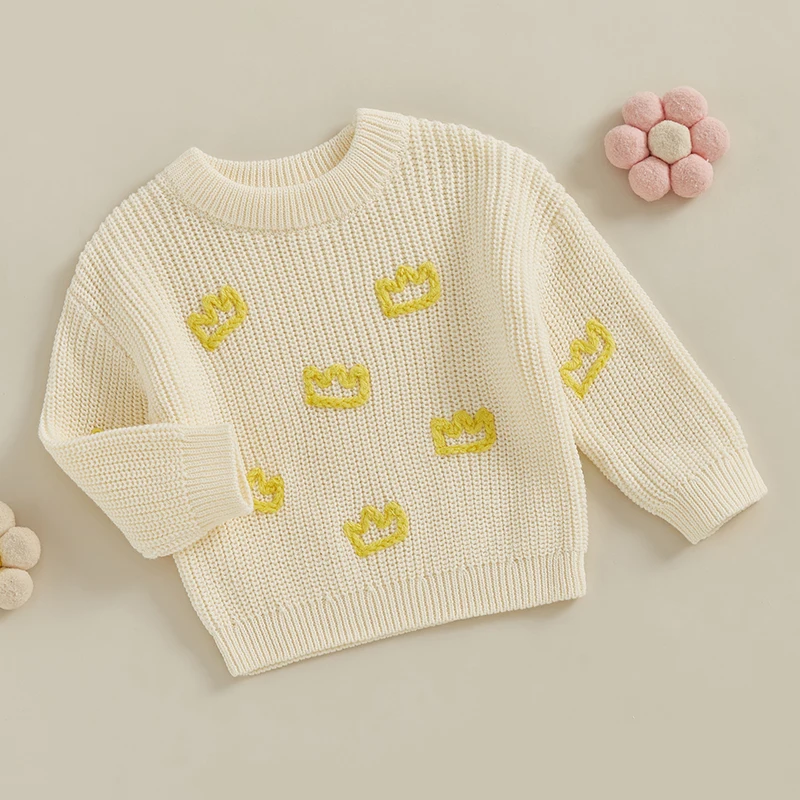 Infant Cable Knit Cardigans with Button Closure and Bear Applique Warm Winter Sweaters for Baby Boys and Girls