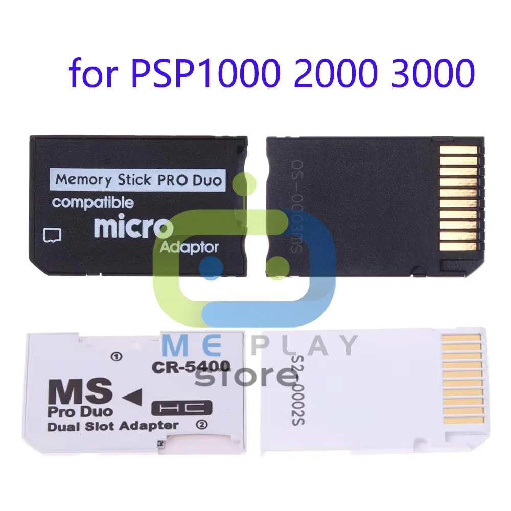 

100pcs Micro SD TF To Memory Stick for Micro SD TF To Memory Stick Single or Dual MS Pro Duo Adapter CR-5400 CR5400 for PSP Card