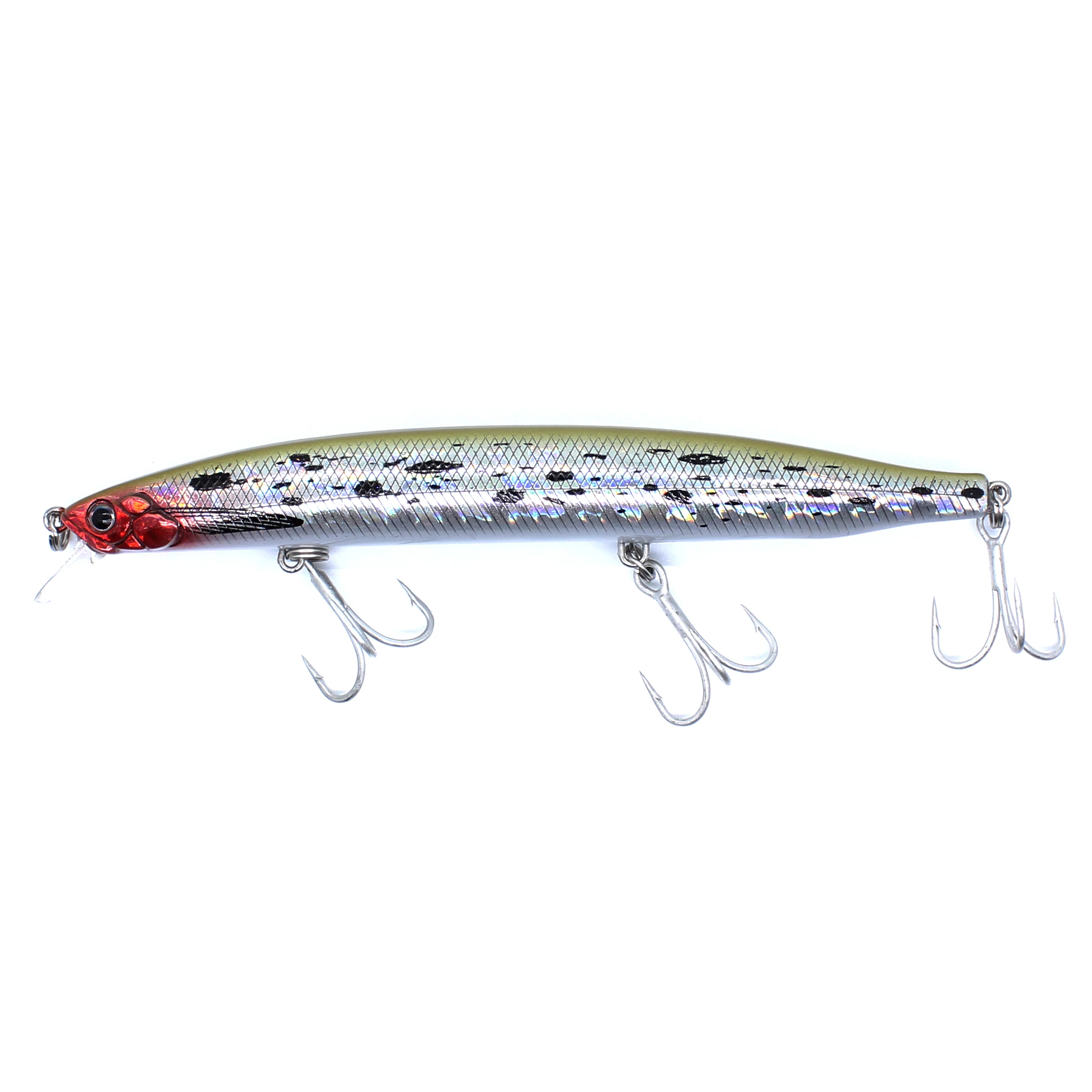 AOCLU Sinking Jerkbait Wobbler 130 mm 20,6 g Tiefe 0,8–1,8 m Harter Köder Minnow Angelköder Magnet Gewichtsübertragungssystem Meeresspiel – Detail 10