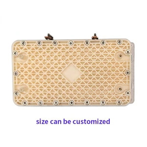 لوحات خلية التحليل الكهربائي الكهربائي البلاتين القلوية مياه الشرب المؤين تحلية المياه التأين الإلكتروني EDI أعلى 10 مبيعات لتحلية المياه - رقم 4