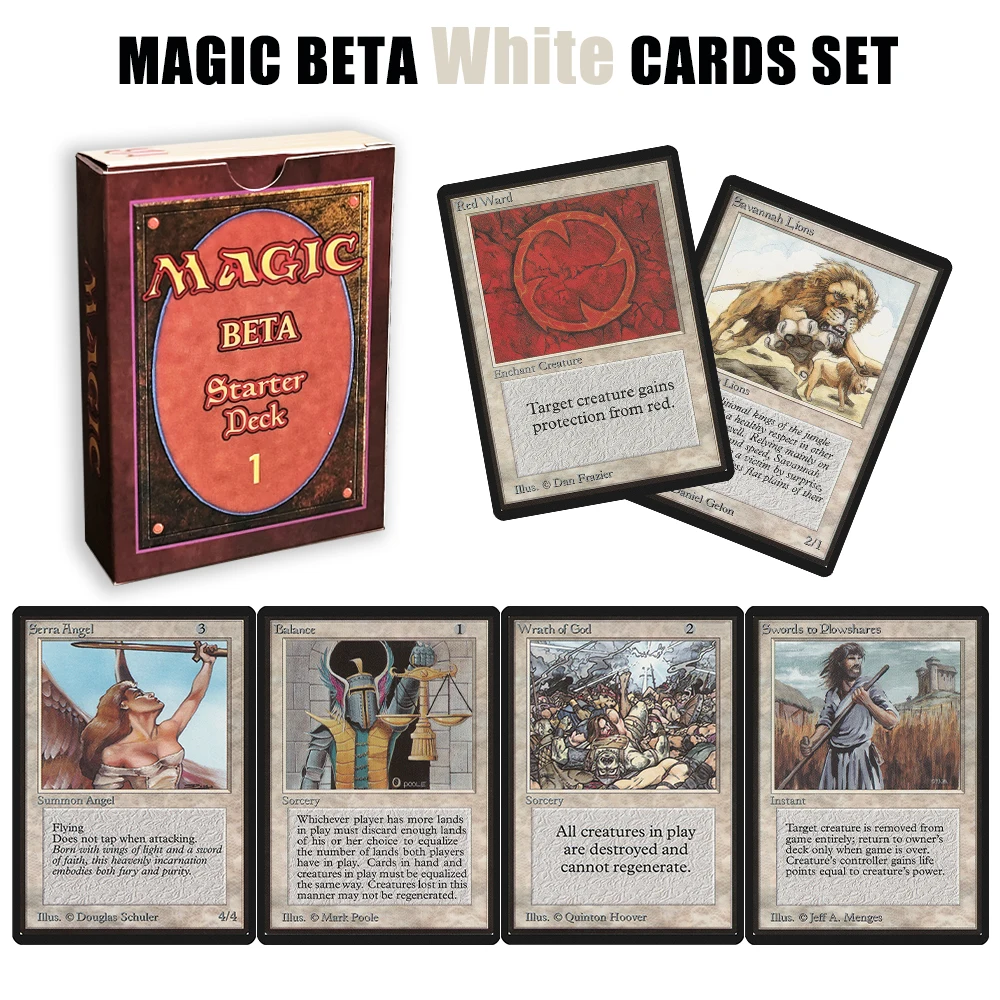 Juego de cartas MAGIC BETA STARTER DECK (un set contiene 6 cajas, cada caja tiene 55 piezas) - Juguetes, pasatiempos, coleccionables, cartas de juego