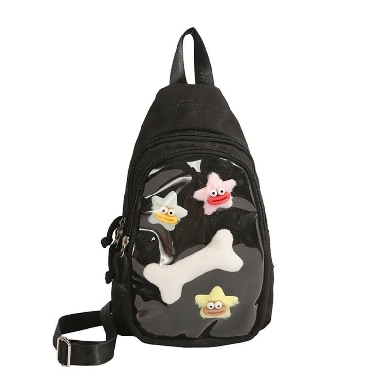 

Womens Itabag Crossbody Bag Handbag Satchel Anime Display Convertible Slings Bag