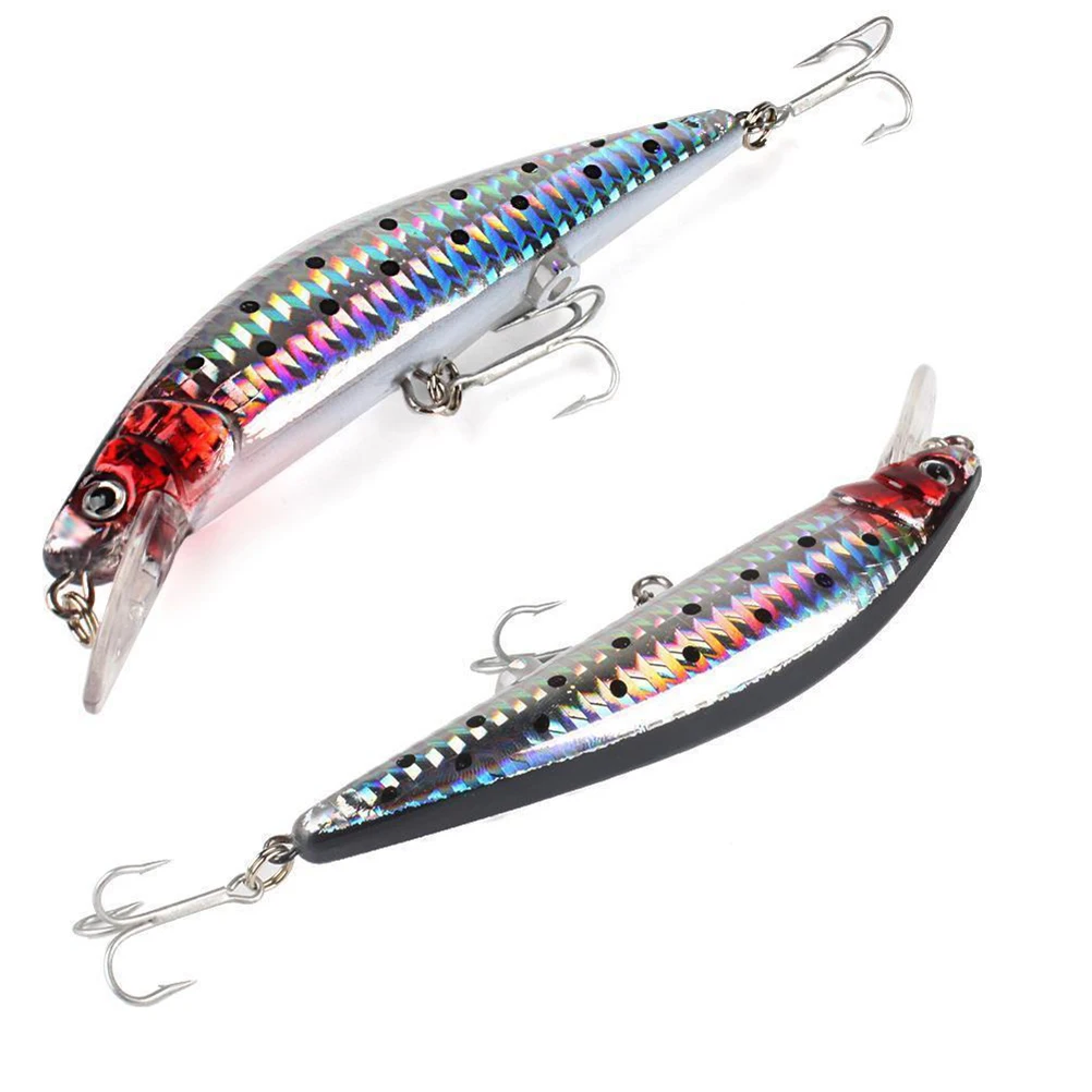 

Electric Fish Bait Multi Jointed 2 Hooks Lifelike Skin Freshwater Saltwater USB Charge Fishing Lures Bass Pike Trout Muskie