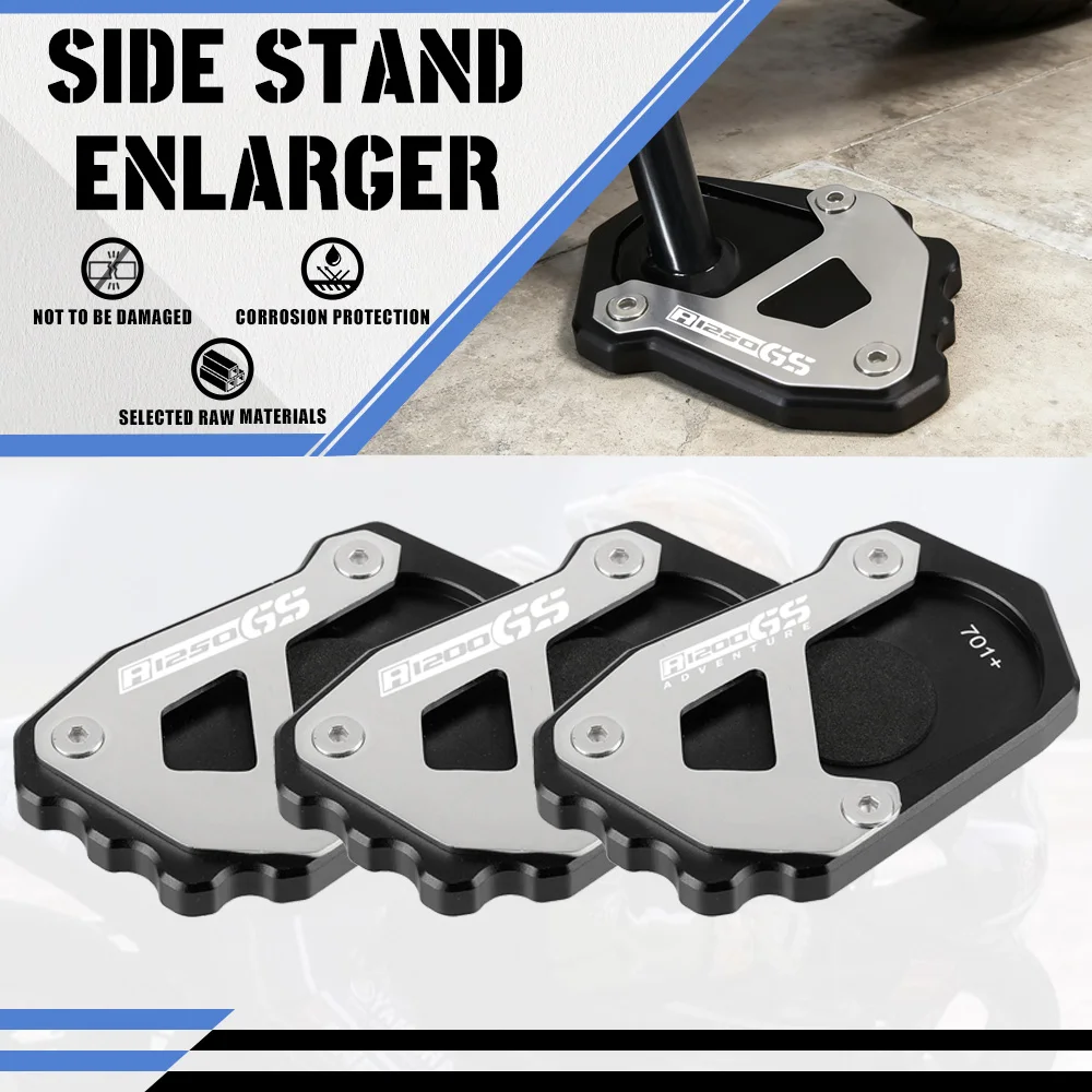 

Motorcycle Kickstand For BMW R 1200 GS R1200GS ADV R1200GS Adventure 2015-2018 2017 Motorcycle CNC Side Stand Enlarge extension