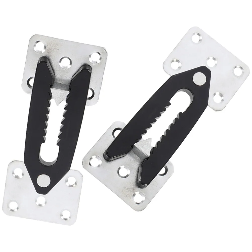 

2Pcs Sectional Couch Connectors Tightly Attached Screws Not Protruding Scratch Resistant Sectional Couch Connectors