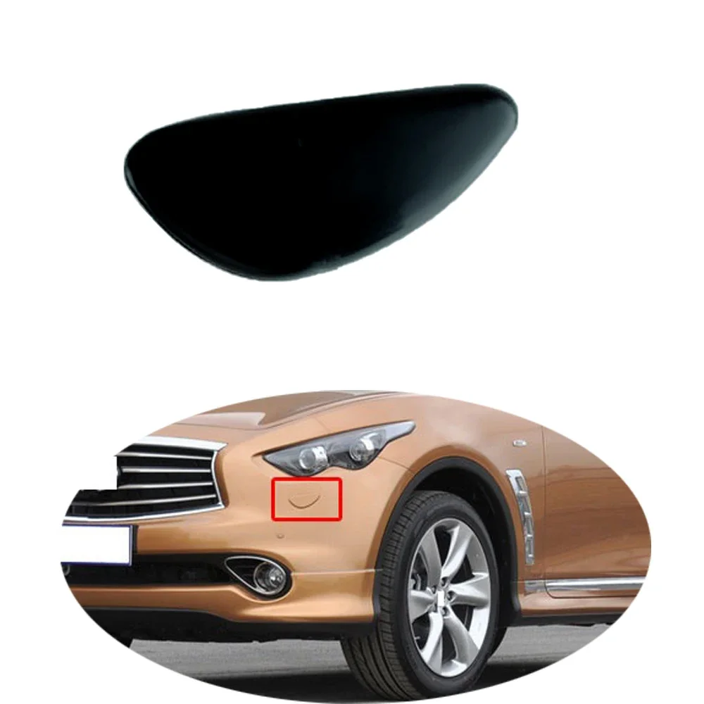 

For Infiniti FX35 FX37 FX50 FX50S 08-13 QX70 QX70S 14-15 Front Bumper Headlight Washer Nozzle Cover Water Spray hood shell