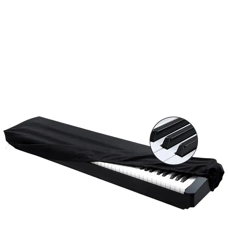61/88 Tasten Digital-E-Piano-Stoffbezug, leicht, dünn, Staubschutz für Keyboard-Instrumente, atmungsaktiv, wärmeableitend, staubdicht – Detail 10