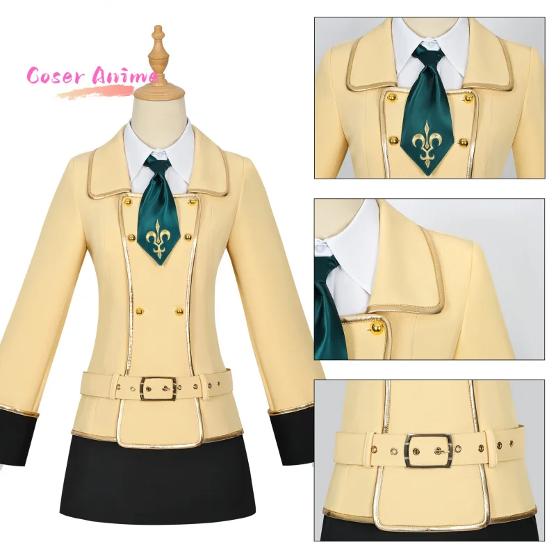 زي أنيمي كود GEASS C.C. أزياء شيرلي فينيت التأثيرية أزياء الهالوين أزياء آشفورد الزي المدرسي