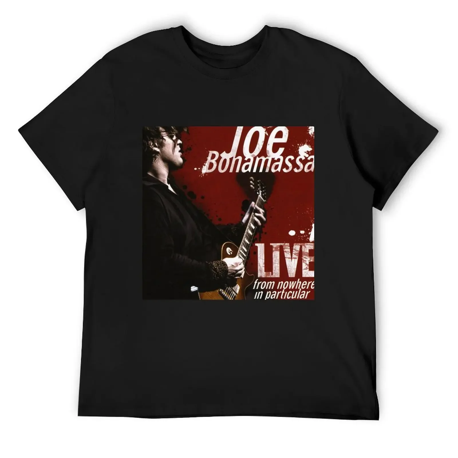 Joe Bonamassa live from nowhere in particular T-Shirt Short sleeve tee anime anime shirts men