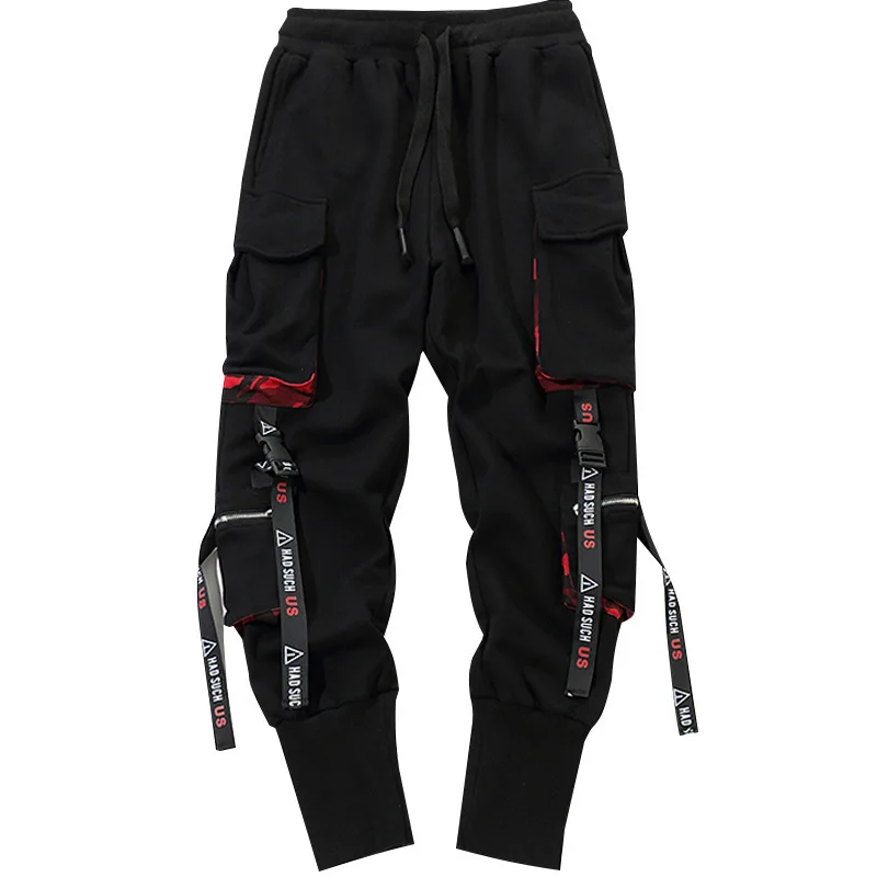 Prowow-Pantalon décontracté ample pour homme, pantalon de travail hip hop, automne