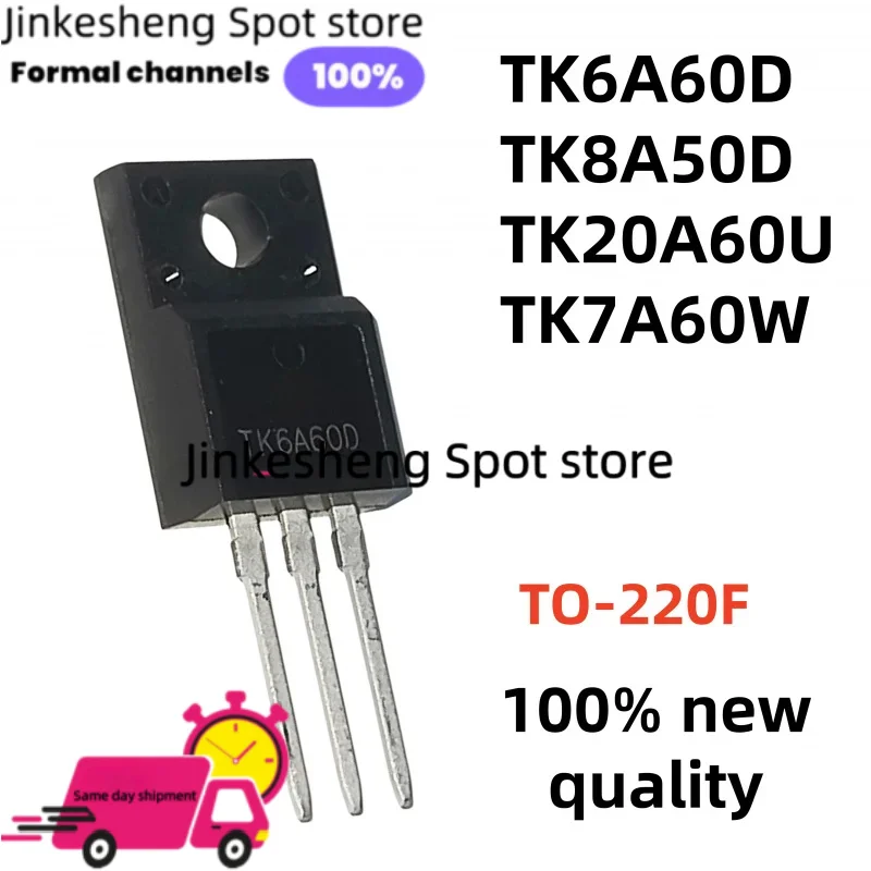 Componente electrónico de la mejor calidad, 10 unidades/lote, K8A50D K6A60D TK8A50D TK6A60D TO-220F TK20A60U K20A60U TK7A60W K7A60W