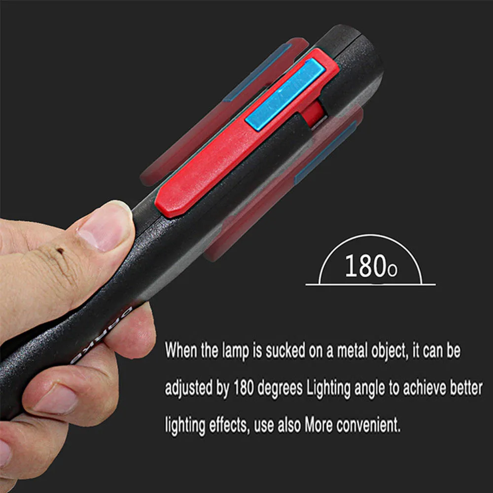 Hot Selling Mini Pen COB LED Flashlight Multifunction led Torch light Magnetic Working Inspection Lamp Pocket Light 2-Mode AAA