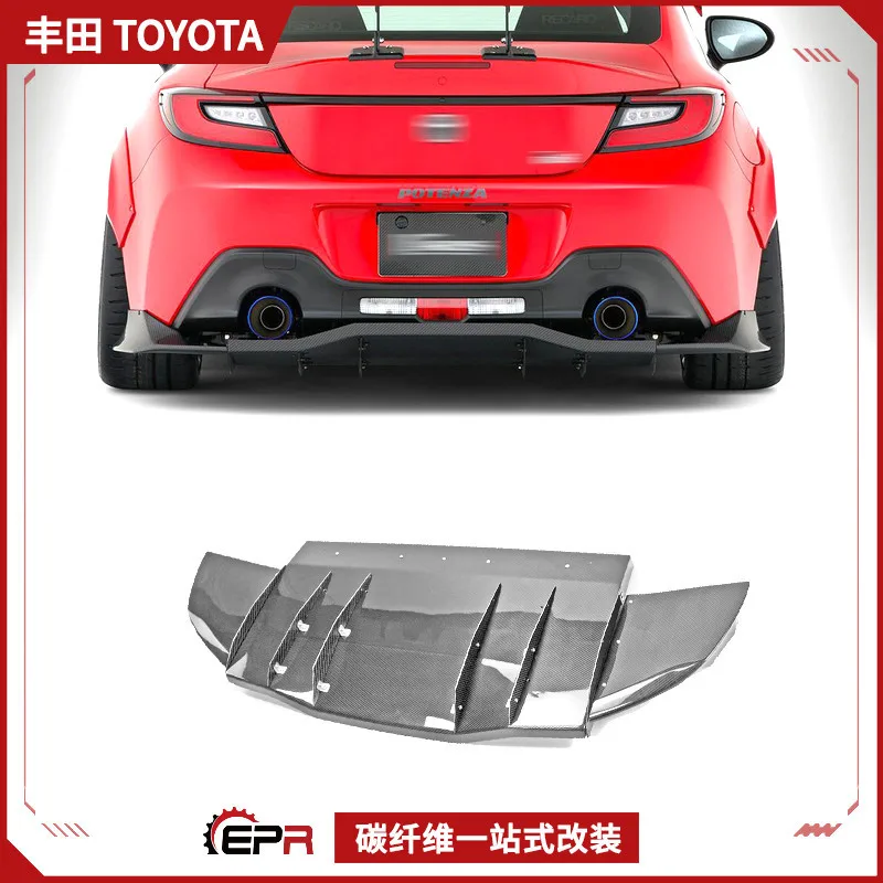 

Subaru BRZ GR86 ZN8 Углеродное волокно Модернизация Задний спойлер Varis Базовая пластина Задняя губа