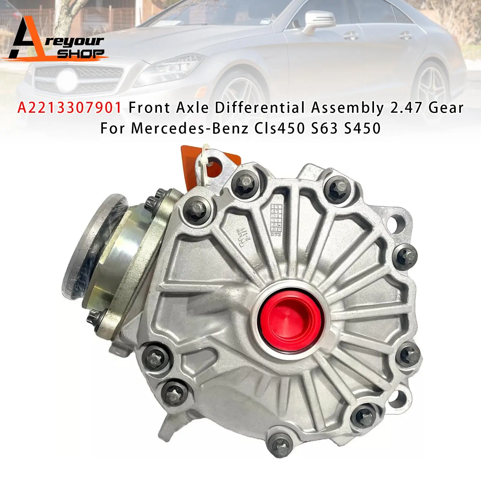 

A2213307901 Дифференциал переднего моста в сборе 2,47 Шестерня для Mercedes Cls450 S63