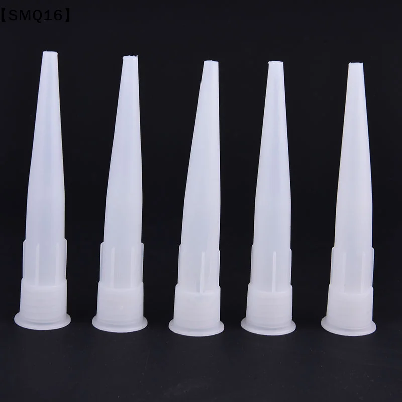 20pcs Universal Caulking Nozzle Glass Glue Tip Mouth Home Construction Tools【SMQ】