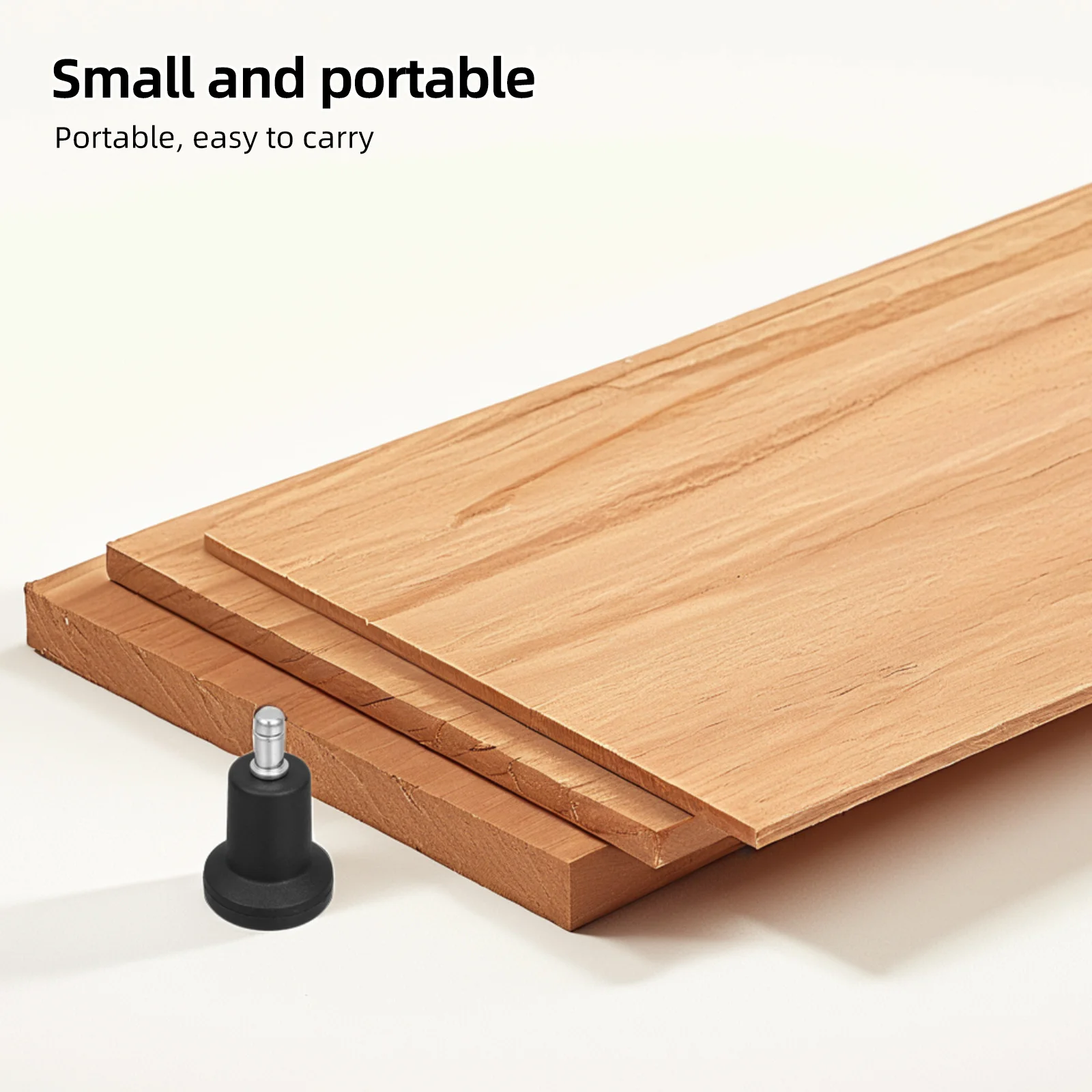 

5Pcs Chair Leg Protector for Floors Circlip Screw Fixed Castor Wheel Stationary Base Office Computer Desk Chair Foot Pads