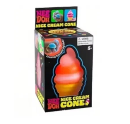 Heißer Schylling NeeDoh Nice Cube, sensorischer Anti-Stress-Block, weiches, knautschbares Stressabbau-Fidget-Spielzeug, ideales Souvenir-Geschenk für Kinder